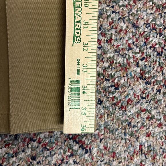L.L. Bean NWT Flat Front Straight Leg Wrinkle-Resistant Chino Pants Size 44 X 36 - Picture 13 of 14